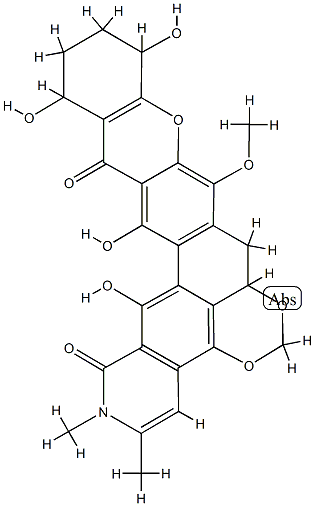 simaomicin alpha,100157-22-0,结构式