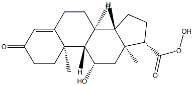 cortisol-17 acid,100188-36-1,结构式