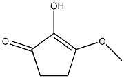 2-Cyclopenten-1-one,2-hydroxy-3-methoxy-(6CI) Struktur