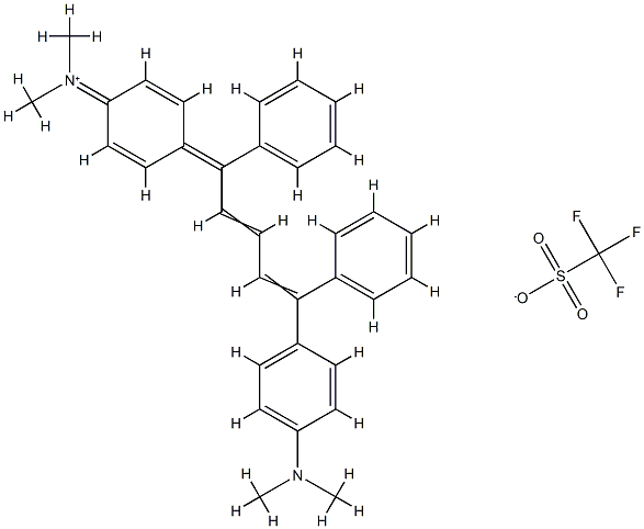 DIMETHYLAMINOARYLDYE Struktur