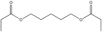 Dipropionic acid 1,5-pentanediyl,10025-09-9,结构式