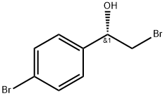 S)-2-broMo-1-(4-broMophenyl)ethanol, 100306-24-9, 结构式