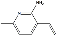 2-Pyridinamine,3-ethenyl-6-methyl-(9CI),100377-14-8,结构式