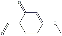 3-Cyclohexene-1-carboxaldehyde,4-methoxy-2-oxo-(6CI) Struktur