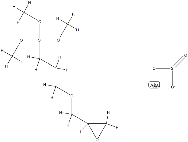 Silane, trimethoxy[3-(oxiranylmethoxy)propyl]-, reaction products with wollastonite (Ca(SiO3)) Structure
