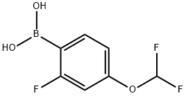 (4-(difluoromethoxy)-2-fluorophenyl)boronic acid(WXFC0673) Structure