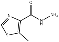 4-Thiazolecarboxylicacid,5-methyl-,hydrazide(6CI) Struktur