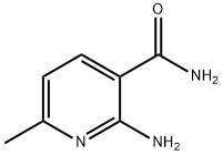 2-氨基-6-甲基吡啶-3-酰胺,100524-09-2,结构式