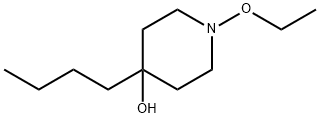 4-Piperidinol,4-butyl-1-ethoxy-(6CI) Structure