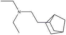 2-Norbornaneethylamine,N,N-diethyl-(6CI) Structure