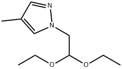 1-(2,2-ethoxyethyl)-4-methyl-1H-pyrazole Structure