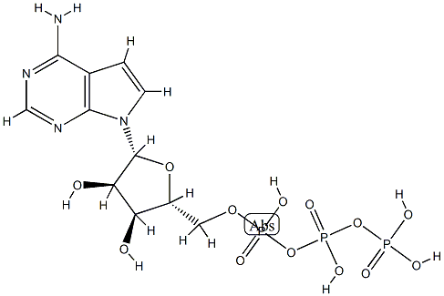 tubercidin 5'-triphosphate Struktur