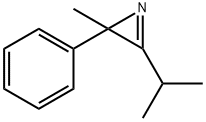 2H-Azirine,2-methyl-3-(1-methylethyl)-2-phenyl-(9CI) Structure