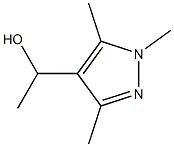 1-(1,3,5-三甲基-1H-吡唑-4-基)乙基-1-醇, 1007504-11-1, 结构式