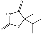 2,4-Oxazolidinedione,5-isopropyl-5-methyl-(6CI) Struktur