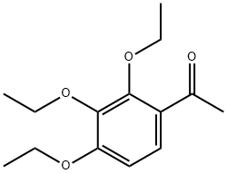 2' 3' 4'-TRIETHOXYACETOPHENONE  98 化学構造式