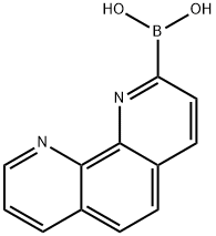 B-1,10-菲罗啉-2-基-硼酸 结构式