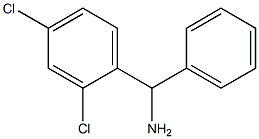 (2,4-dichlorophenyl)(phenyl)methanamine Structure