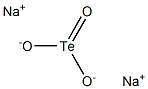 Sodium tellurite(IV) 结构式