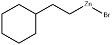 2-Cyclohexylethylzinc bromide, 0.50 M in THF Struktur