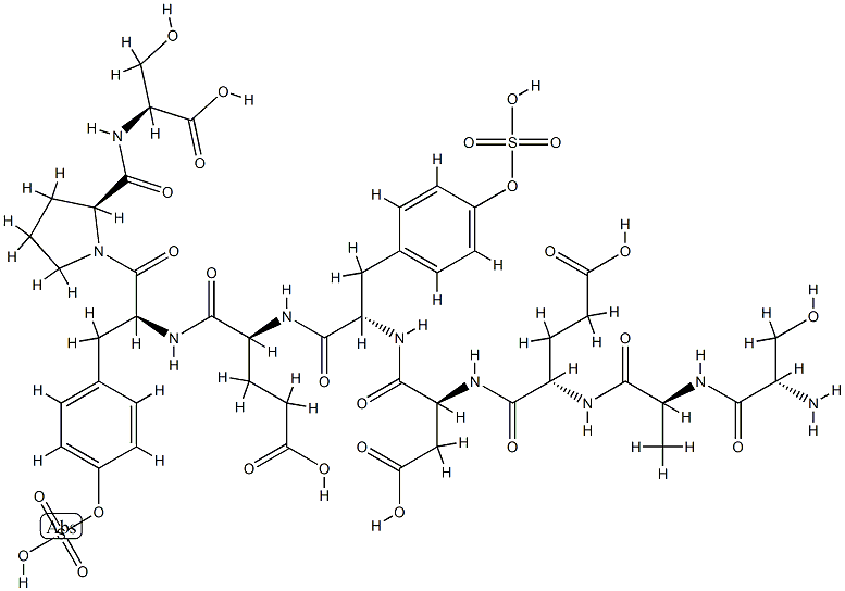 cholecystokinin C-terminal flanking peptide,101162-62-3,结构式