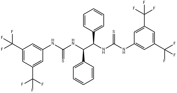N,N''-[(1R,2R)-1,2-diphenyl-1,2-ethanediyl]bis[N'-[3,5-bis(trifluoroMethyl)phenyl]-Thiourea Structure