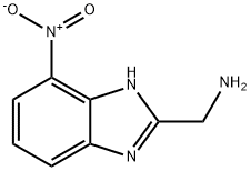 1H-Benzimidazole-2-methanamine,4-nitro-(9CI),101236-96-8,结构式