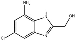 2-Benzimidazolemethanol,4-amino-6-chloro-(6CI) Structure