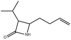 2-Azetidinone,4-(3-butenyl)-3-(1-methylethyl)-(9CI) Struktur