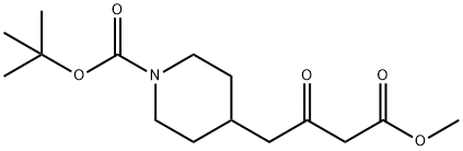 BETA-OXO-1-BOC-4-PIPERIDINEBUTANOIC ACID METHYL ESTER|4-(4-甲氧基-2,4-二氧丁基)哌啶-1-羧酸叔丁酯