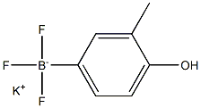 POTASSIUM 4-HYDROXY-3-METHYLPHENYLTRIFLUOROBORATE 结构式