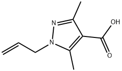1015846-06-6 1-アリル-3,5-ジメチル-1H-ピラゾール-4-カルボン酸