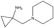 1-(1-PiperidinylMethyl)-cyclopropanaMine Struktur