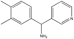 (3,4-DIMETHYLPHENYL)(PYRIDIN-3-YL)METHANAMINE|