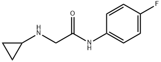 2-(cyclopropylamino)-N-(4-fluorophenyl)acetamide|2-(cyclopropylamino)-N-(4-fluorophenyl)acetamide