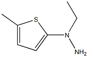 1-(1-(5-methylthiophen-2-yl)ethyl)hydrazine 结构式