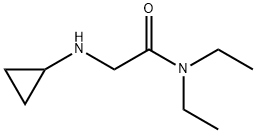 2-(cyclopropylamino)-N,N-diethylacetamide Structure