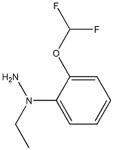 1016529-86-4 1-(1-[2-(DIFLUOROMETHOXY)PHENYL]ETHYL)HYDRAZINE
