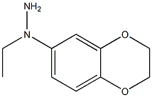 1-(1-(2,3-dihydrobenzo[b][1,4]dioxin-7-yl)ethyl)hydrazine Structure