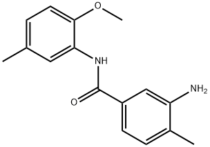 3-amino-N-(2-methoxy-5-methylphenyl)-4-methylbenzamide,1016534-56-7,结构式