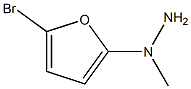 1[(5-bromofuran-2-yl)methyl]hydrazine Structure