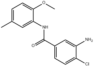 1016680-25-3 3-amino-4-chloro-N-(2-methoxy-5-methylphenyl)benzamide