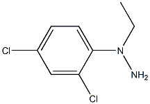 1-(1-(2,4-dichlorophenyl)ethyl)hydrazine 结构式