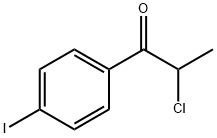 1-Propanone, 2-chloro-1-(4-iodophenyl)-,1016718-94-7,结构式
