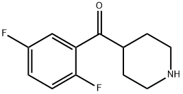 （2,5-二氟苯基）-4-哌啶基-甲酮,1016743-93-3,结构式