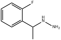 1-(1-(2-fluorophenyl)ethyl)hydrazine,1016751-09-9,结构式