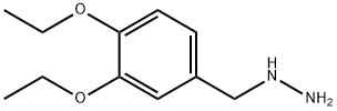 1-(3,4-diethoxybenzyl)hydrazine Struktur