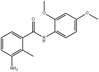 3-amino-N-(2,4-dimethoxyphenyl)-2-methylbenzamide|