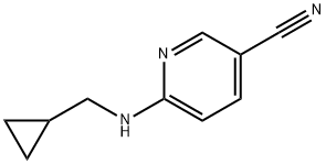 6-[(cyclopropylmethyl)amino]nicotinonitrile,1016819-90-1,结构式