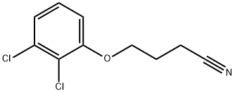 4-(2,3-dichlorophenoxy)butanenitrile Structure